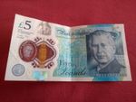 King Charles III £5 Pound Note Polymer Banknote 2024 CA32 444514 UK