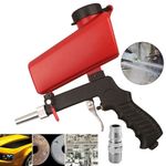 UK Stock Pneumatic Sandblaster Gun Air Sand Blasting Tool for Surface Cleaning