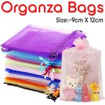 100-500Pcs Organza Gift Bags Wedding Party Favour Xmas Jewellery Candy Pouches