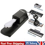 Sustain Pedal for Keyboard Piano Foot Pedal for Electronic Keyboard Yamaha Korg