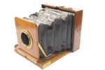 PRETTY Mahogany Brass Field Camera 4x5 inch, Very Compact, Focus Screen, NO LENS