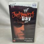 WWF Judgment Day 2000 VHS Video Tape Wrestling Silver Vision Used WWE TESTED