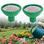 2x Garden Watering Can Rose Head Water Sprinkler Sprayer Attachment Universal