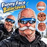 Novelty Ski Mask Full Funny Face 3D Print Funny Balaclava Snowboard Winter Gift