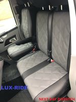 ARTIFICIAL LEATHER TAILORED FRONT SEAT COVERS For RENAULT TRAFIC 2006 - 2014