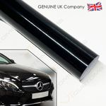 Gloss Black Vinyl Wrap Car Film Air Bubble Free **  Triple-Layered Vinyl  **