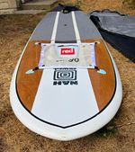 NAH Skwell Solid Paddleboard 10' x 31 3/4" x 4 1/2" w/ cargo bag, leash & bag.