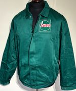 Superb Quality Castrol Badged Zip & Studs Jacket Roadster Motorsport 45.5" Chest
