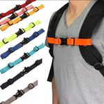 Backpack Retro Fit Sternum Strap Universal Open Loop Rucksack Chest Clip UK NEW.