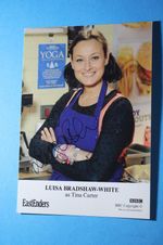 Luisa Bradshaw-White (EastEnders) Signed Cast Card