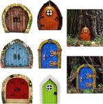 6 Pcs Fairy Doors for Garden Trees, Houses The Ornaments... 