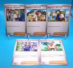 (5x) Pokemon SVP Set - Professor's Research & Black Belt's Training SVP 219-223