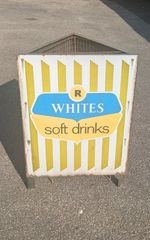 Original R Whites Lemonade Enamel Bin