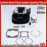 Cylinder Barrel Kit Piston Gaskets for Yamaha YFS200 Blaster 1988-2006 YFS 200