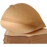 Coffee Filter Papers Size 4 Unbleached Brown Replacement Cones x 100