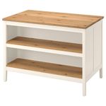 IKEA Tornviken Kitchen Island, Off-White/Oak