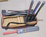 Kookaburra Beast Plastic  Kids Cricket Set Size 5 New in Bag Missing Ball