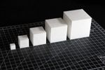 Blank Cube / D6 / Platonic Solid / 2 - 20 cm