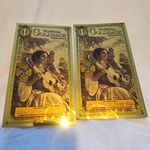 2025 Florida Goldback 1 Denomination 24K Gold Note - Lot of 2