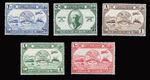 Jordan 1949 UPU 75th SG 285-289 Sc 245-9 MNH