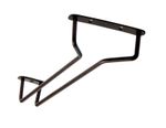 Rustic look 10" Glass Hanger Wine Glass Storage Rack Bar Hanging Rail