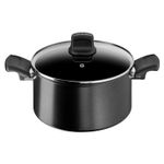 Tefal Titanium Excellence 24cm Non stick Stewpot Black