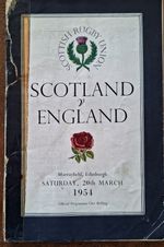 1954  Scotland v England