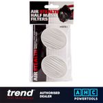 Trend Air Stealth Safety Respirator Half Mask Filters - (Pack of 2) - STEALTH/1