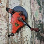 Antique Vintage METABO Wheel Stone Grinder Bench garage tools shed 