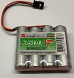 Rechargeable Battery Pack 4.8v 2500mAh Nimh Futaba LSD AA Flat  RX Vapextech UK