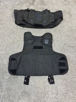 Black Body Armour Cover x5 JOB LOT - Resale TV Film Security Uniform