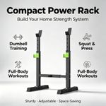 Squat Rack Barbell Stand Adjustable, Multifunctional Weight Bench Press Rack