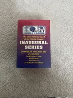 Inaugural Series Set Baseball Trading Cards - Pro Set - World League - Complete