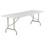 Hartleys Large 8ft Folding Trestle Table Outdoor Camping/Fete/Garden/Catering