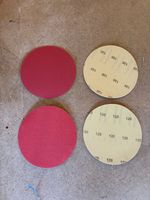 203mm hook and loop Saic sanding discs 120grit x 20 boxes