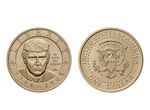 $1 One Dollar Donald Trump Presidential Coin 2026 US Mint 250th + Coin Capsule 