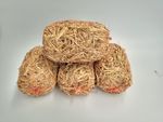 4x Natural Barley Straw Log bale for Ponds  Algae Control Eco Friendly