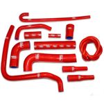 RED Samco Silicon Rad Hoses fit MV Agusta F4 1000 2001-2009