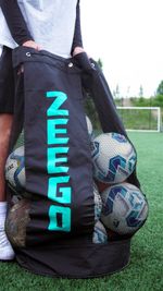 ***CLEARANCE*** ZEEGO Football Ball Carry Bag - Sports Ball Sack