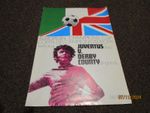 JUVENTUS (ITALY)  v  DERBY COUNTY  1972/3  EUROPEAN CUP SEMI-FINAL  APRIL 11th