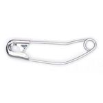 Curved Safety Pins Great for Quilting Nickel Plated High Carbon - 37mm