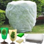 Heavy Duty Frost Protection Bags Plants Fleece Winter Jacket Garden Plant Cover