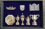 West Bromwich Albion Trophy Pin Badge Set