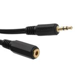 5m 3.5mm Jack Stereo TRS EXTENSION AUX Speaker Headphone Cable Lead phone GOLD