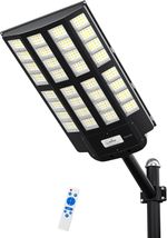 Gefolly Solar Street Light Outdoor, Wide Angle 3000K/4000K/6500K Commercial