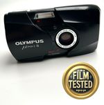 Olympus MJU-2 35mm f/2.8 Film Camera, Legendary Prime Lens Point & Shoot - Sharp