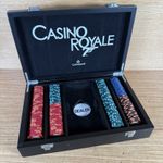 Casino Royale Poker Chips Set (NO CARDS) - James Bond 007 - Cartamundi *RARE*
