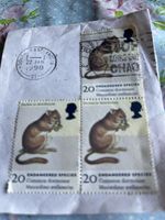 Collectable Stamps.  3. Available Endangered Species  Common Dormouse 
