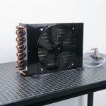 Copper Tube Condenser Universal High Performance Heat Exchanger Pressure Tested