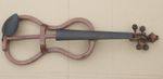 old Silent wooden Violin